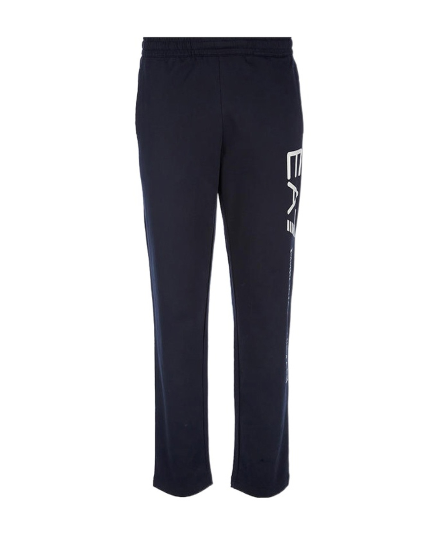 Emporio Armani Logo Printed Sweatpants In Black