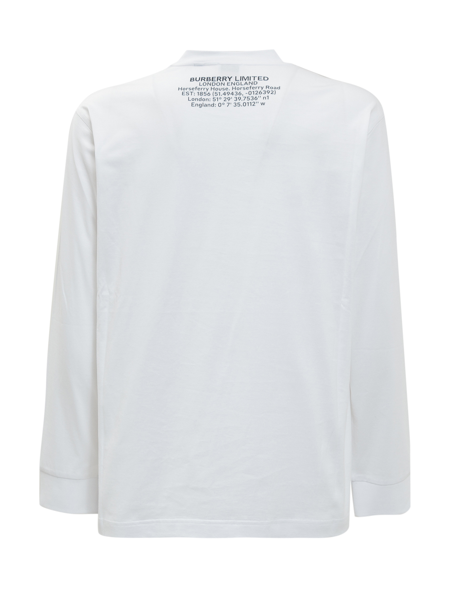 Burberry Shark-print T-shirt In White