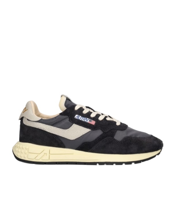 Autry Reelwind Low Sneaker Black Gray