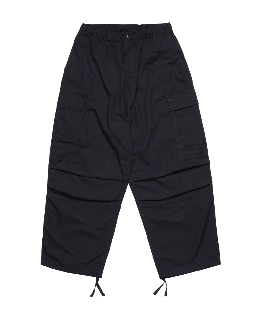 Carhartt Ripstop Wide-leg Cargo Trousers In Black