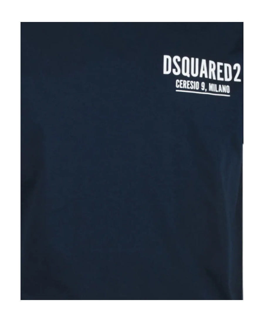 Dsquared2 Logo-print T-shirt In Black