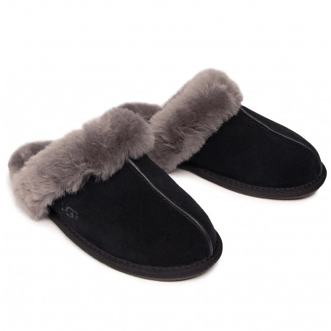 Shop Ugg Scuffette Ii Slip-on Slippers In Black