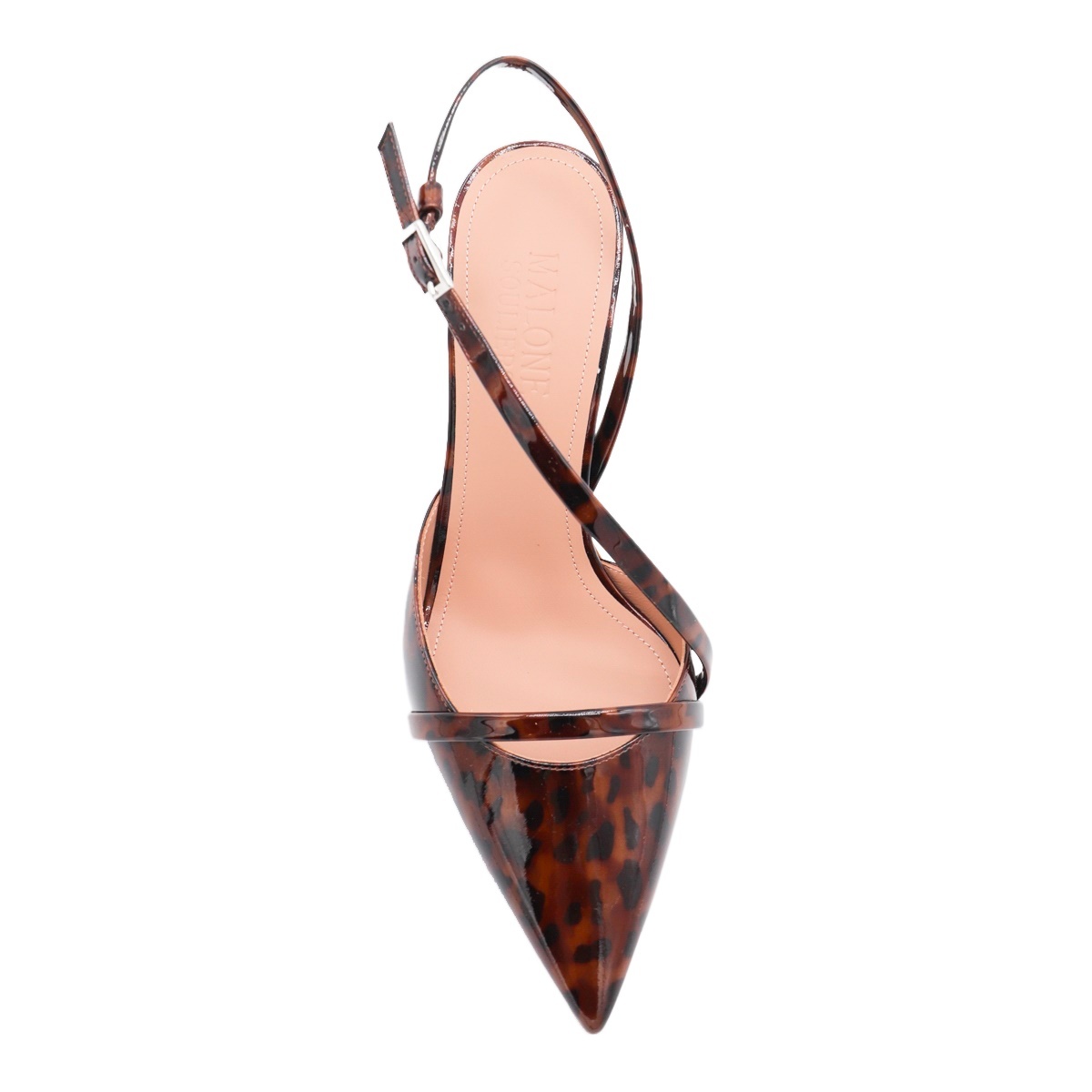 Malone Souliers Pointed High-heeled Sandals In Black