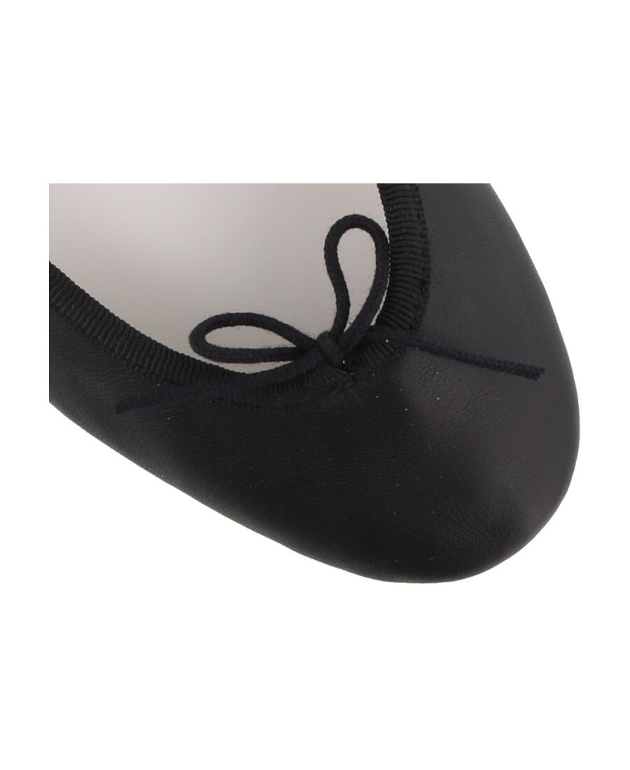 Repetto Round Head Ballet Shoes In Black