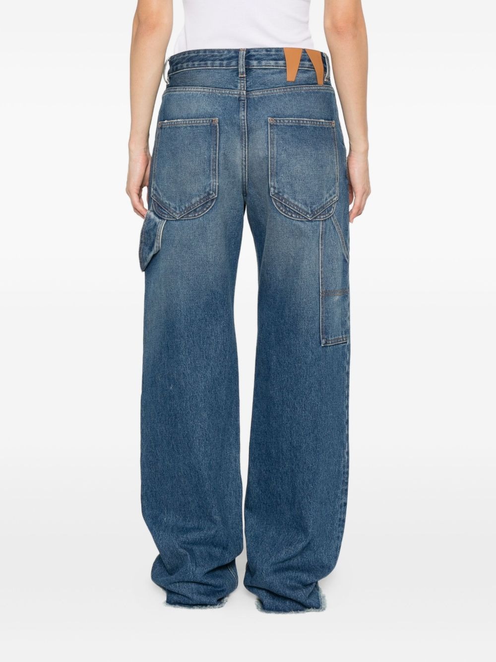 Darkpark Jeans With Belt Loops In Blue