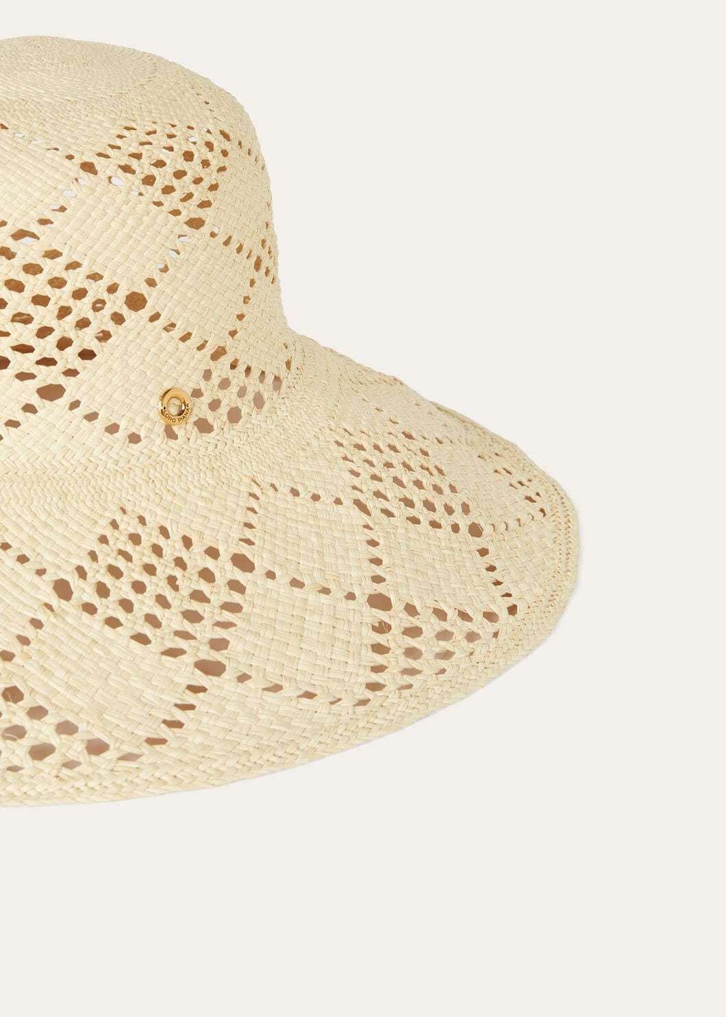Loro Piana Hoshi Wide-brimmed Hat In Nude
