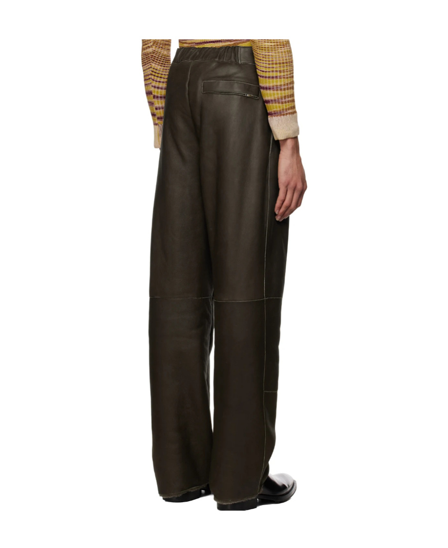 Jacquemus Logo Casual Pants In Black