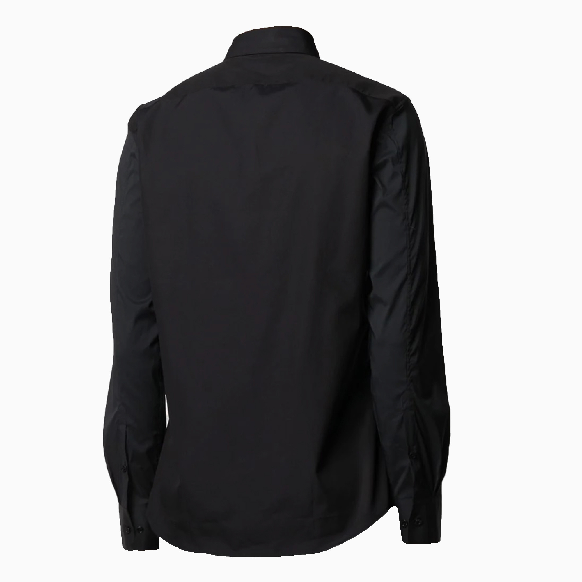 Neil Barrett Lightning Printed Long-sleeved Shirt In Black