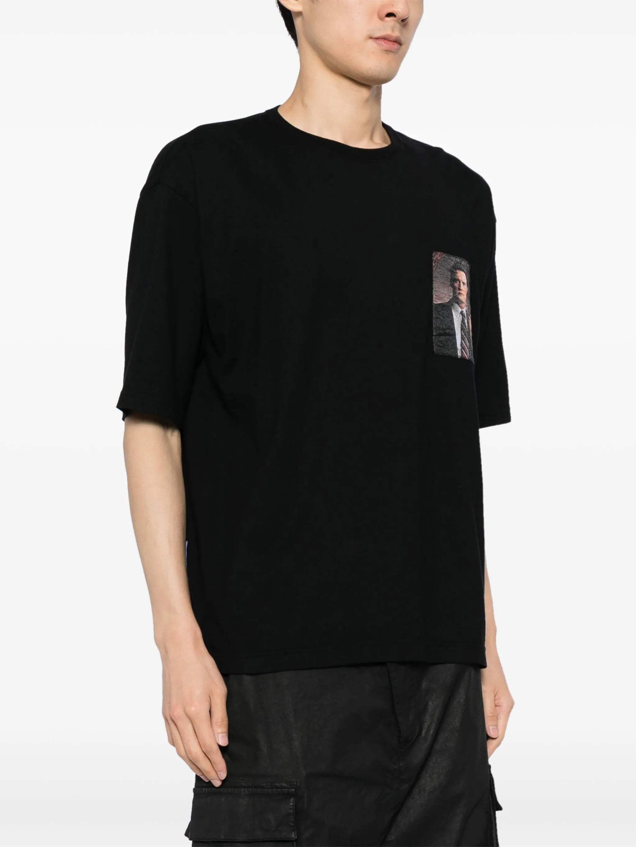 Shop Undercover Graphic-printed T-shirt In Black