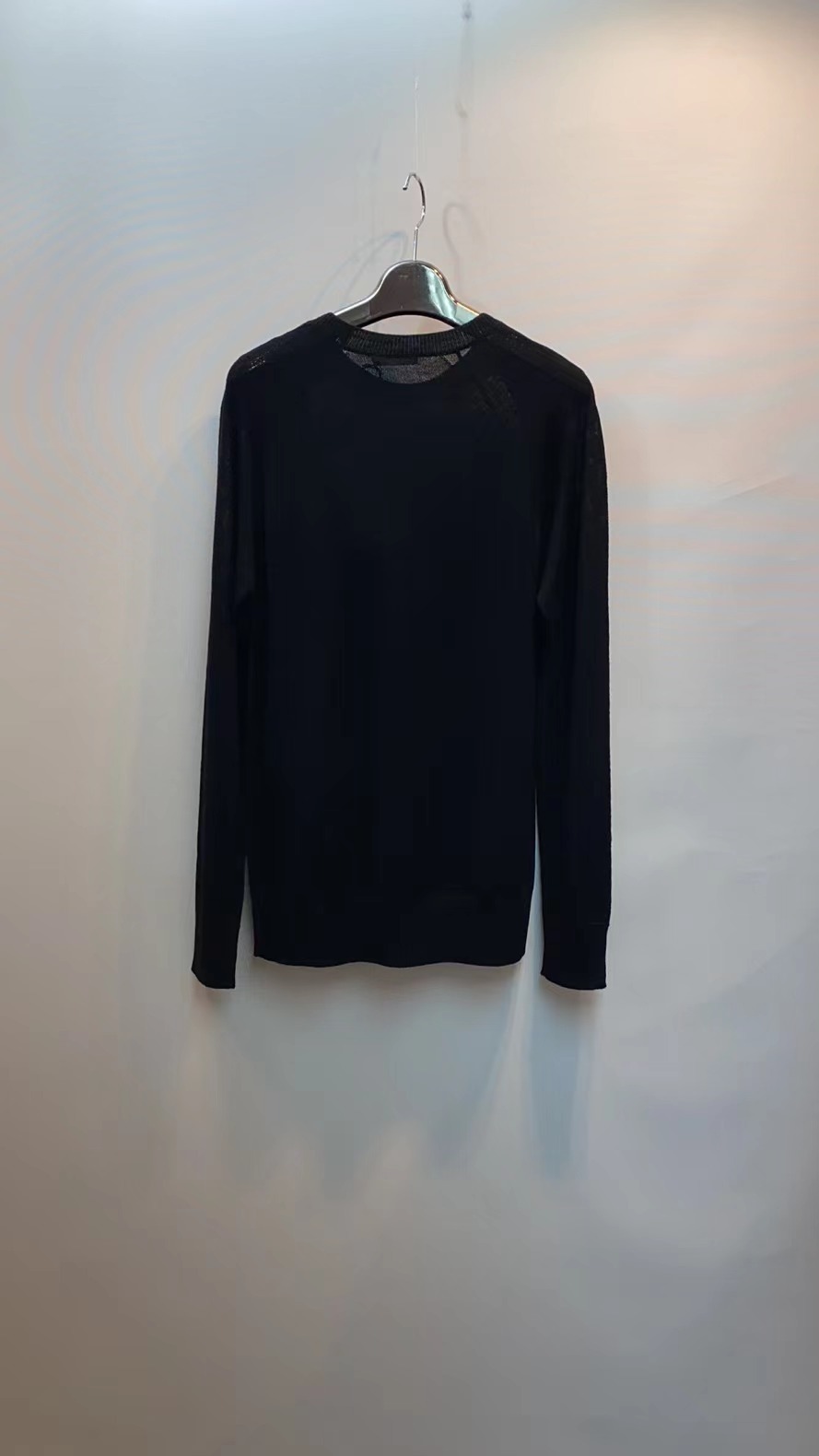 Ann Demeulemeester Logo Sweater In Black