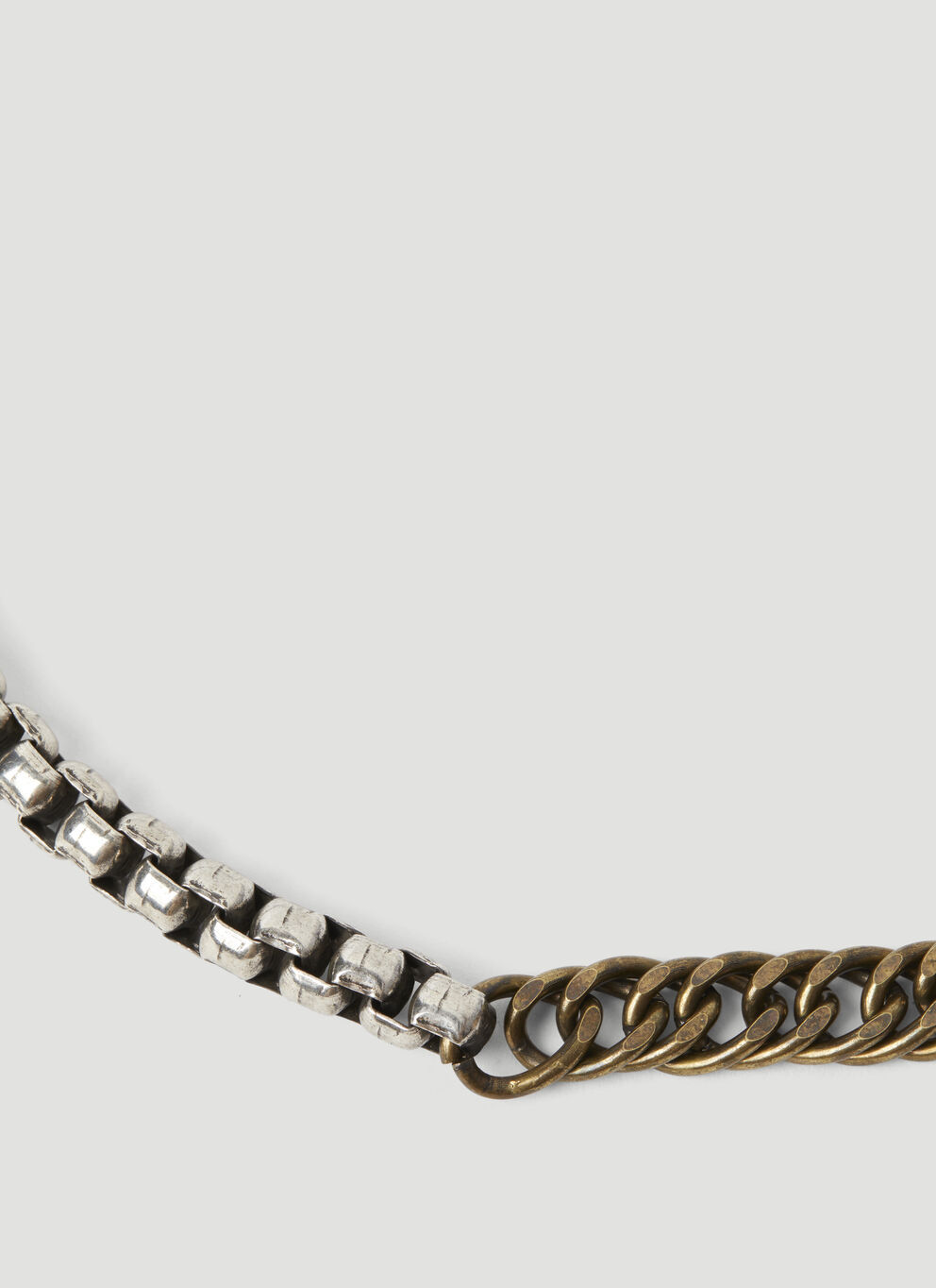 Dries Van Noten Chain Necklace In Multicolor