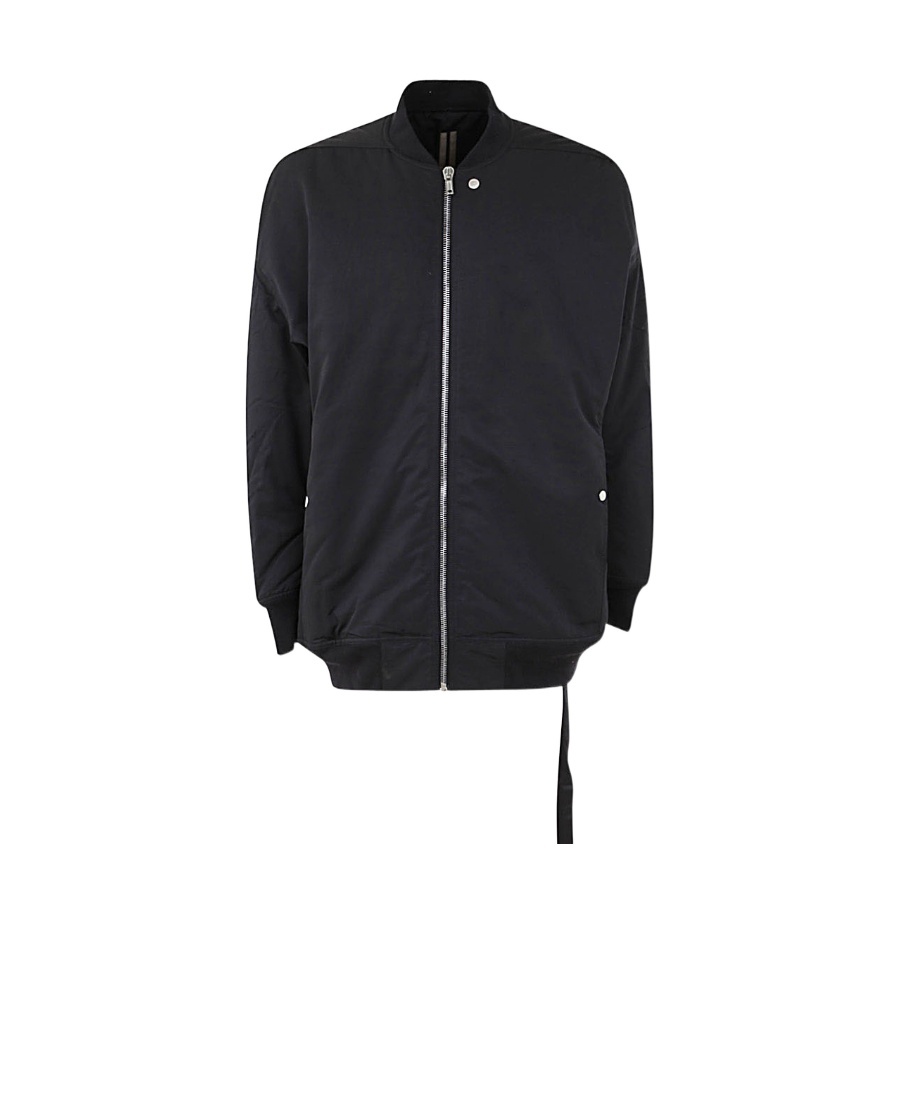 Rick Owens Drkshdw Black Porterville Jumbo Flight Bomber Jacket In Black