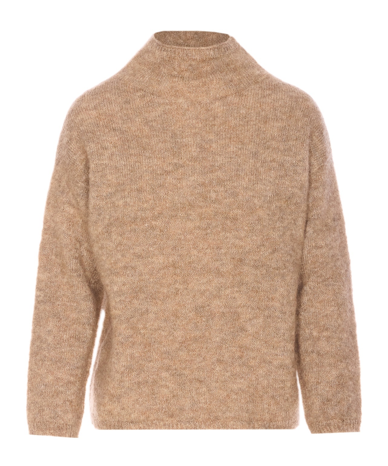 Max Mara 's  Taro Long-sleeved Knitted Jumper In Brown