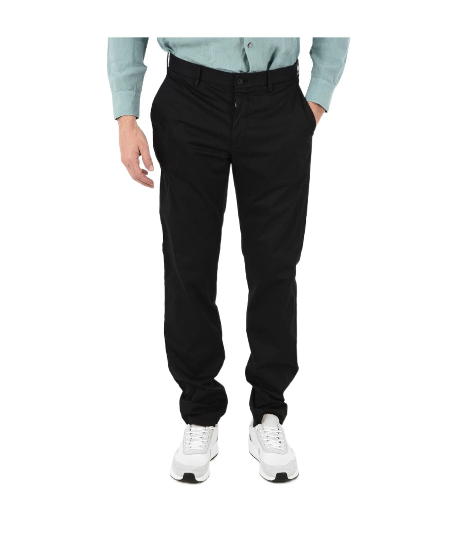 Zegna Straight Casual Pants In Black