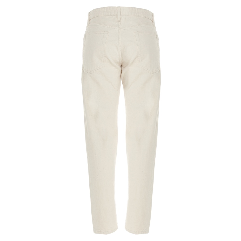 Jil Sander Straight-leg Jeans In White
