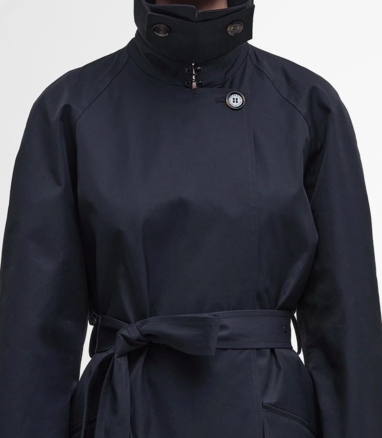Barbour The Edit By Alexa Harley Showerproof Trench Coat