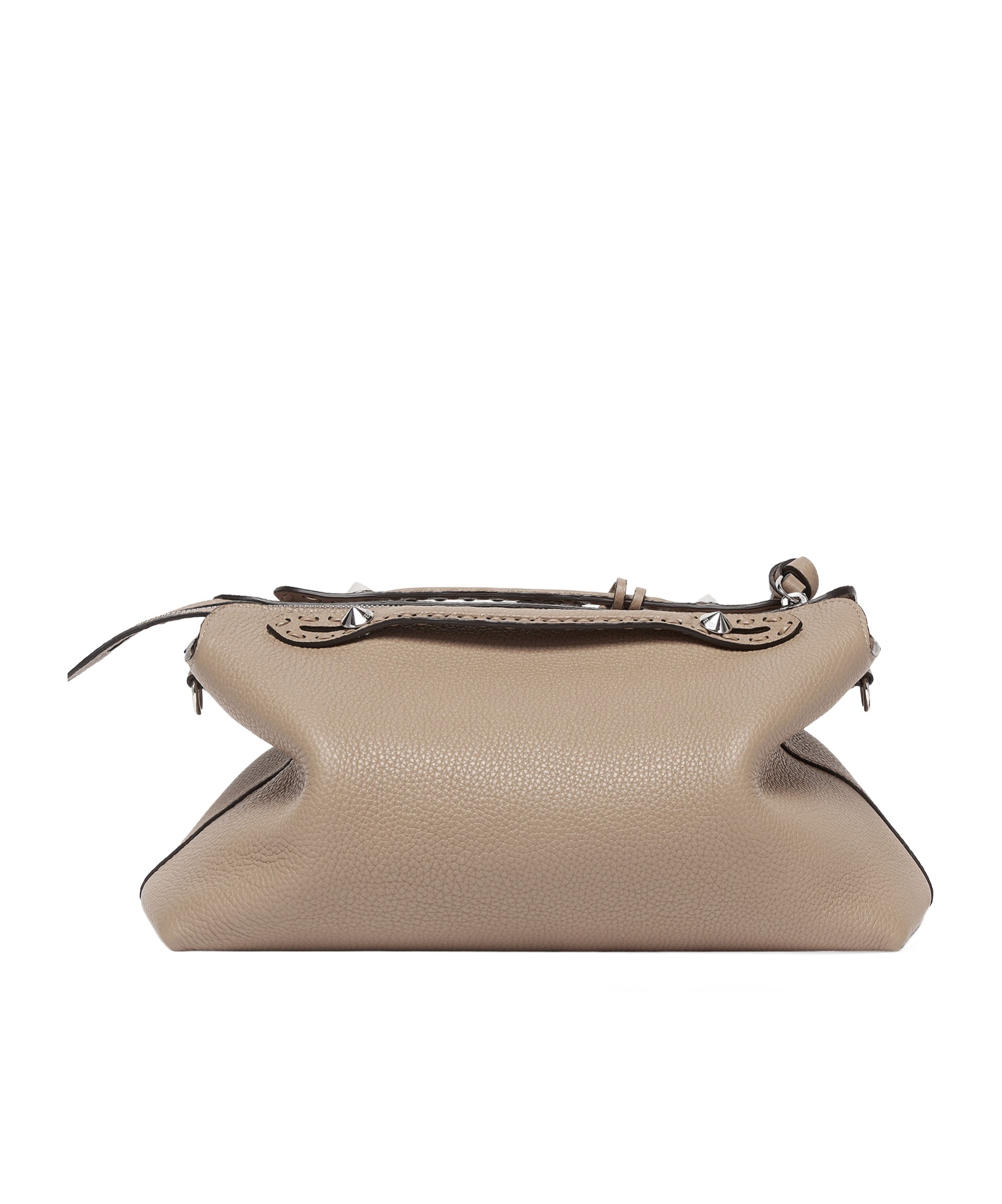 Fendi By The Way Selleria Medium Shoulder Bag In Nude