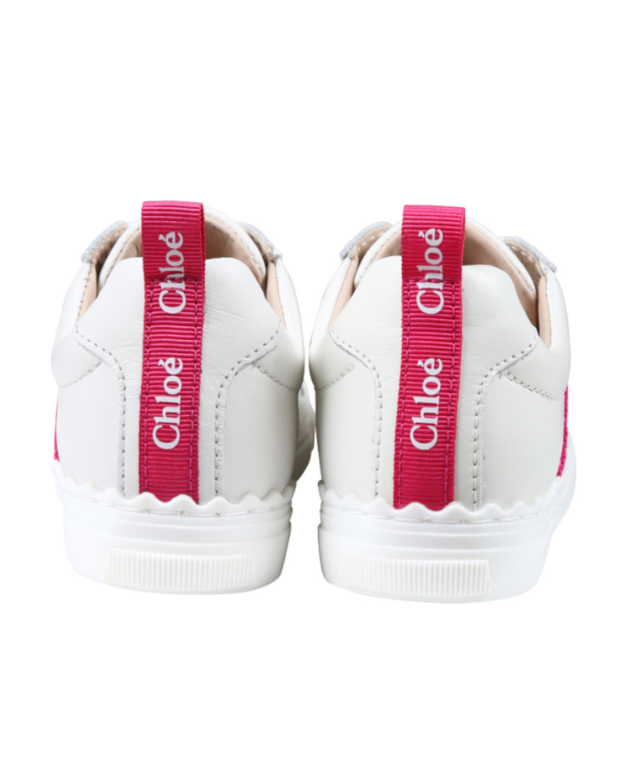 Chloé Low-top Sports Shoes In White