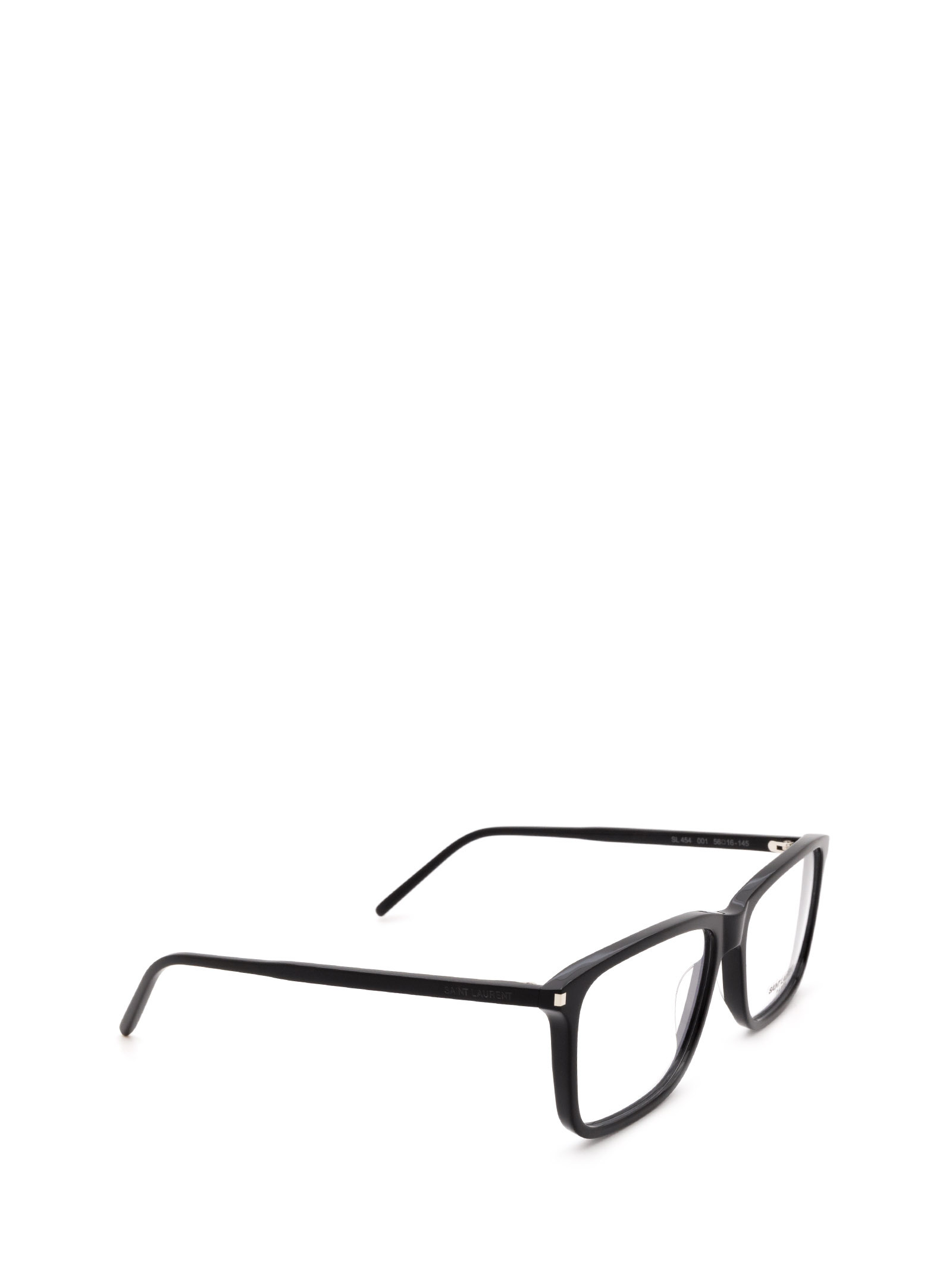 Saint Laurent Sl454 Square-frame Glasses In Black