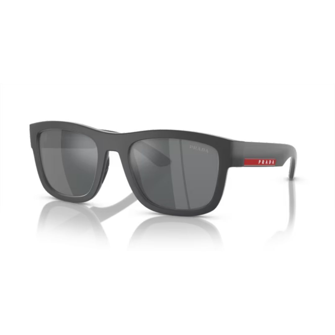 Prada Eyewear Square Frame Sunglasses In Gray