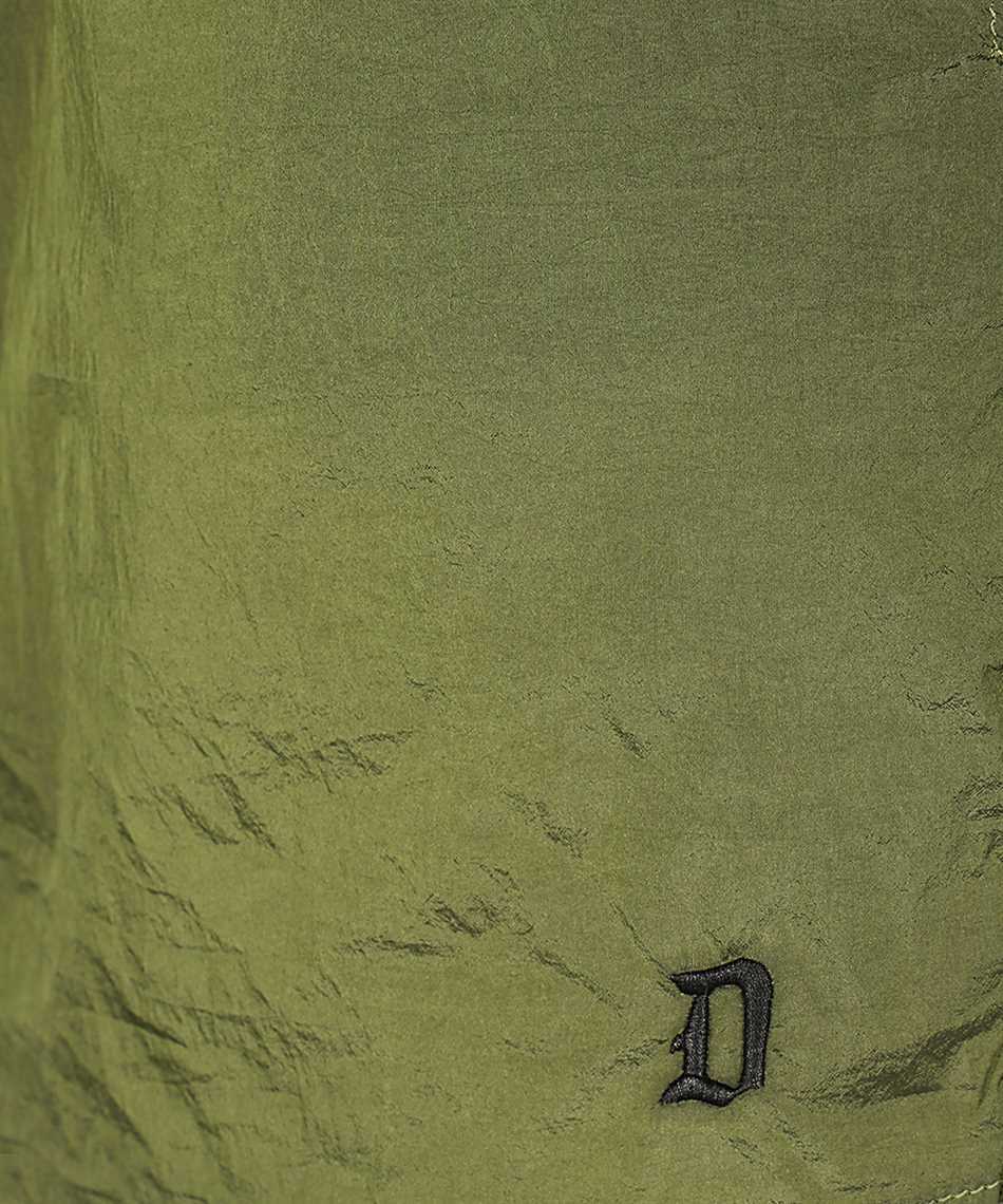 Dondup Drawstring Waist Swim Shorts In Green