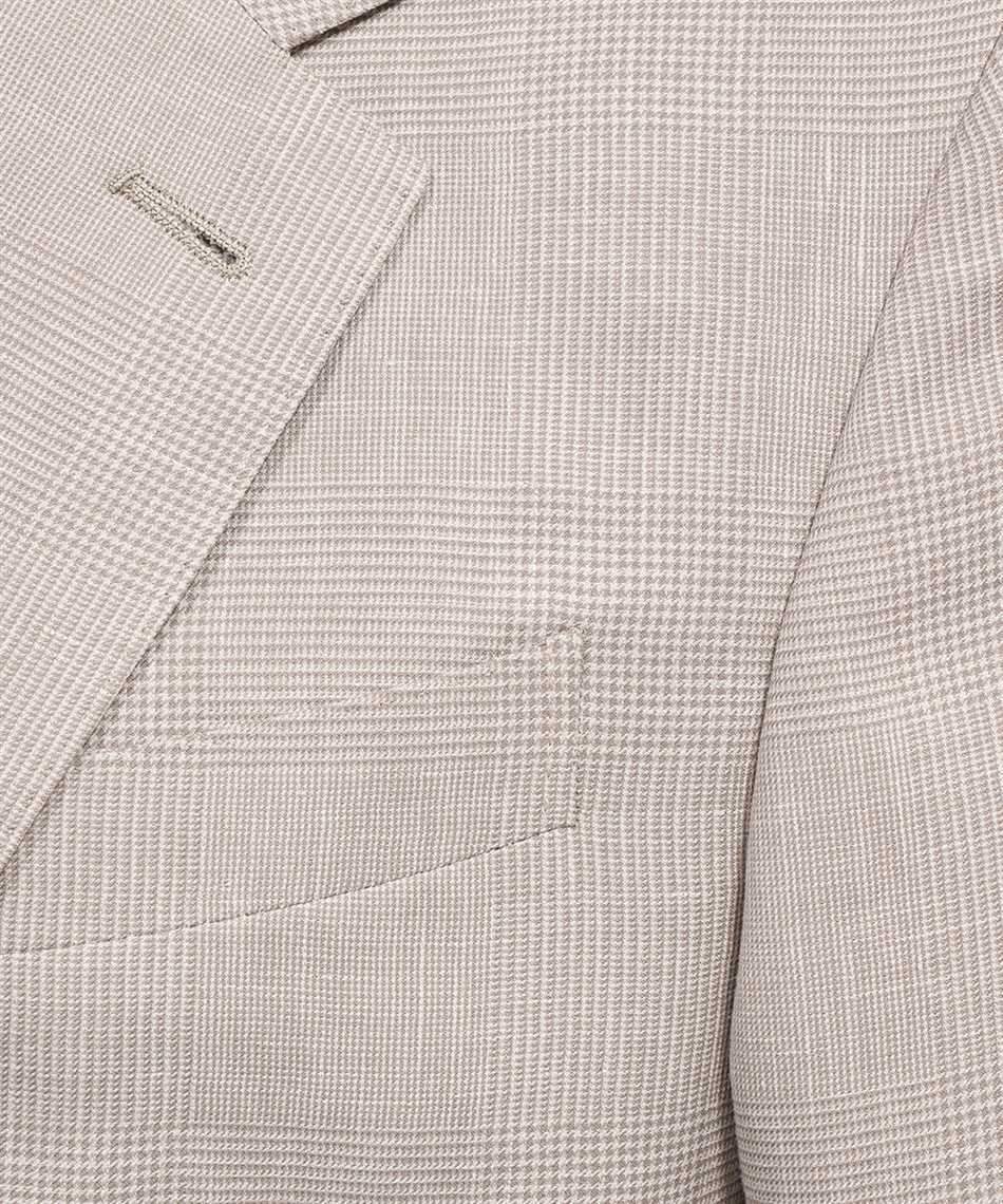 Zegna Single-breasted Blazer In White