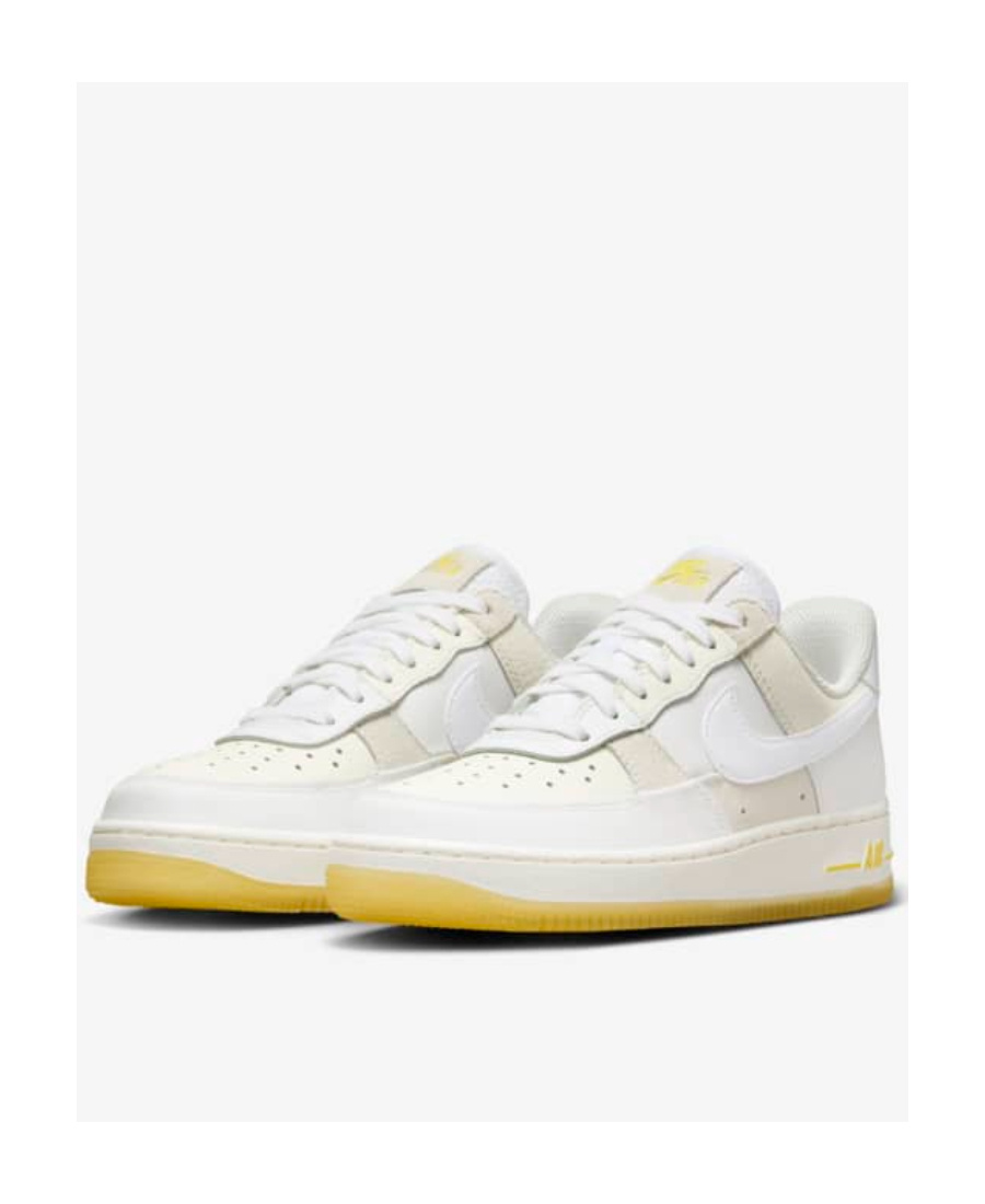 Nike Air Force 1 Low '07 'white And Multicolour' Sneakers In White