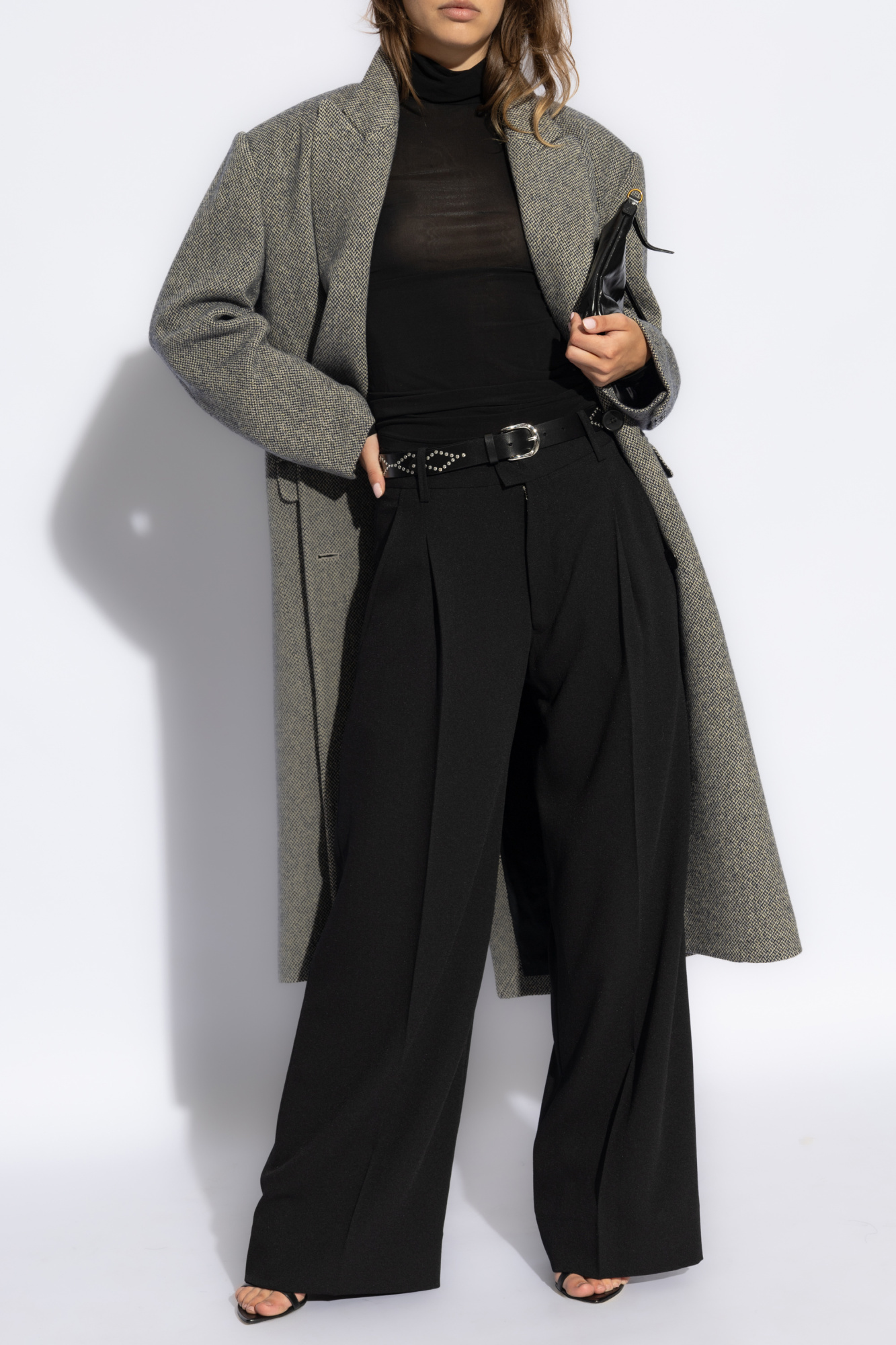 Isabel Marant Étoile Coat Isabel Marant Etoile Woman Color Black In Gray