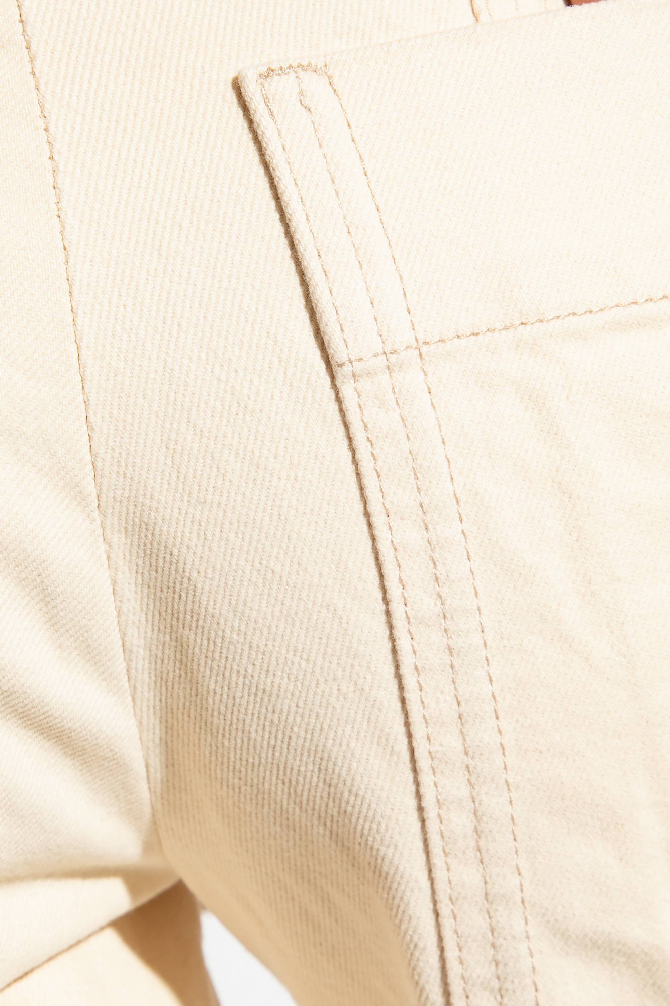 Shop Aeron Tailored High-waist Jeans In Nude