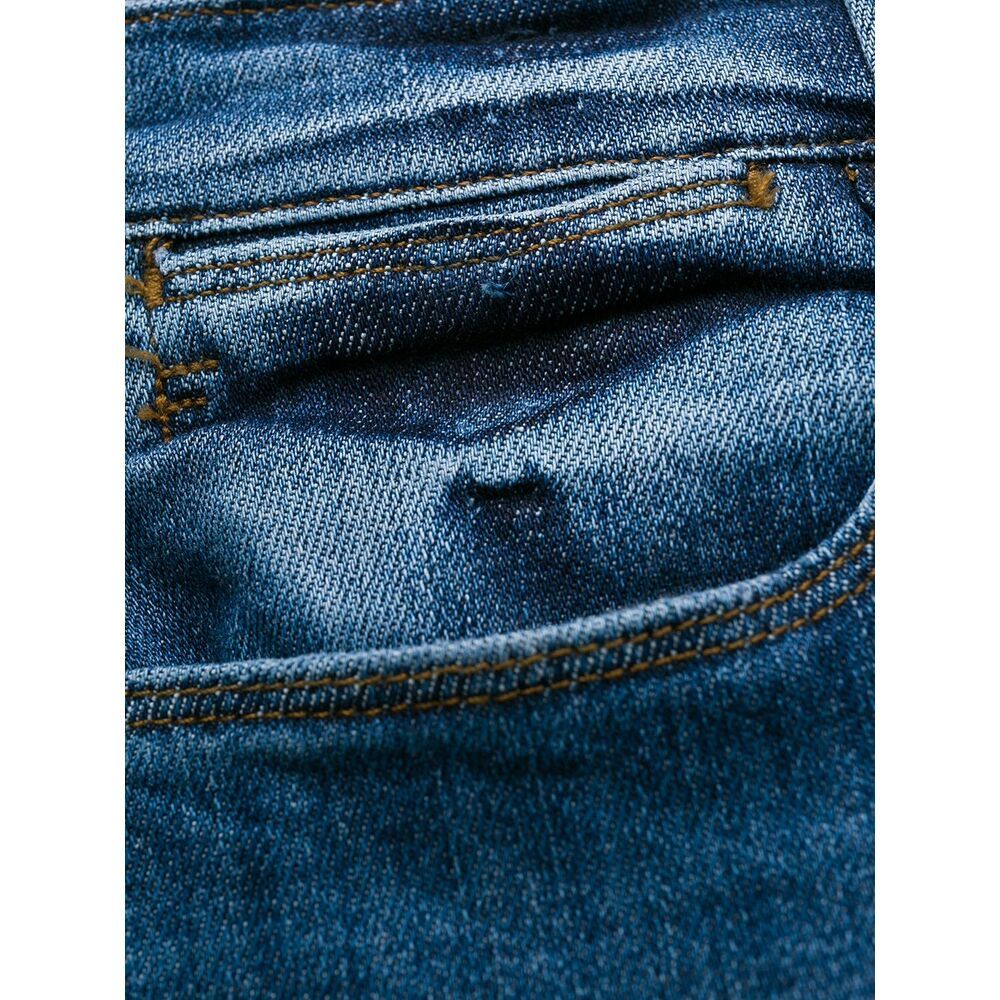Frame Core Slim-fit Jeans In Blue