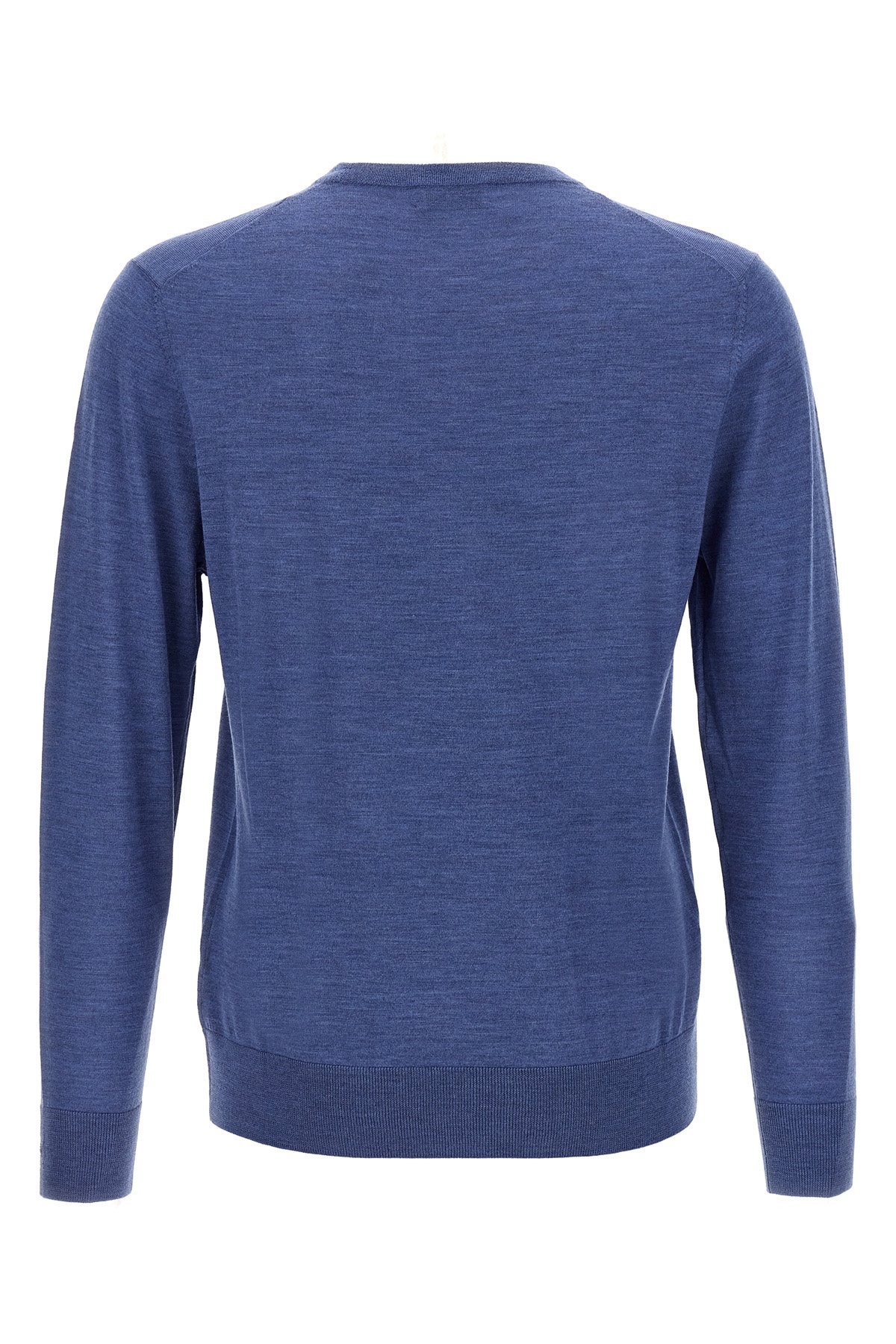 Ballantyne V Neck Sweaters And Cardigans In Blue