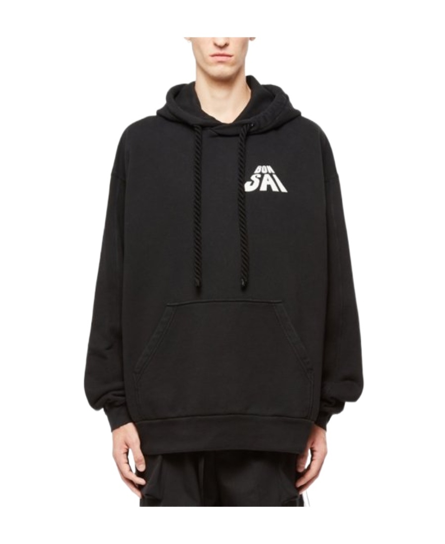 Bonsai Logo Pullover Sweater In Black