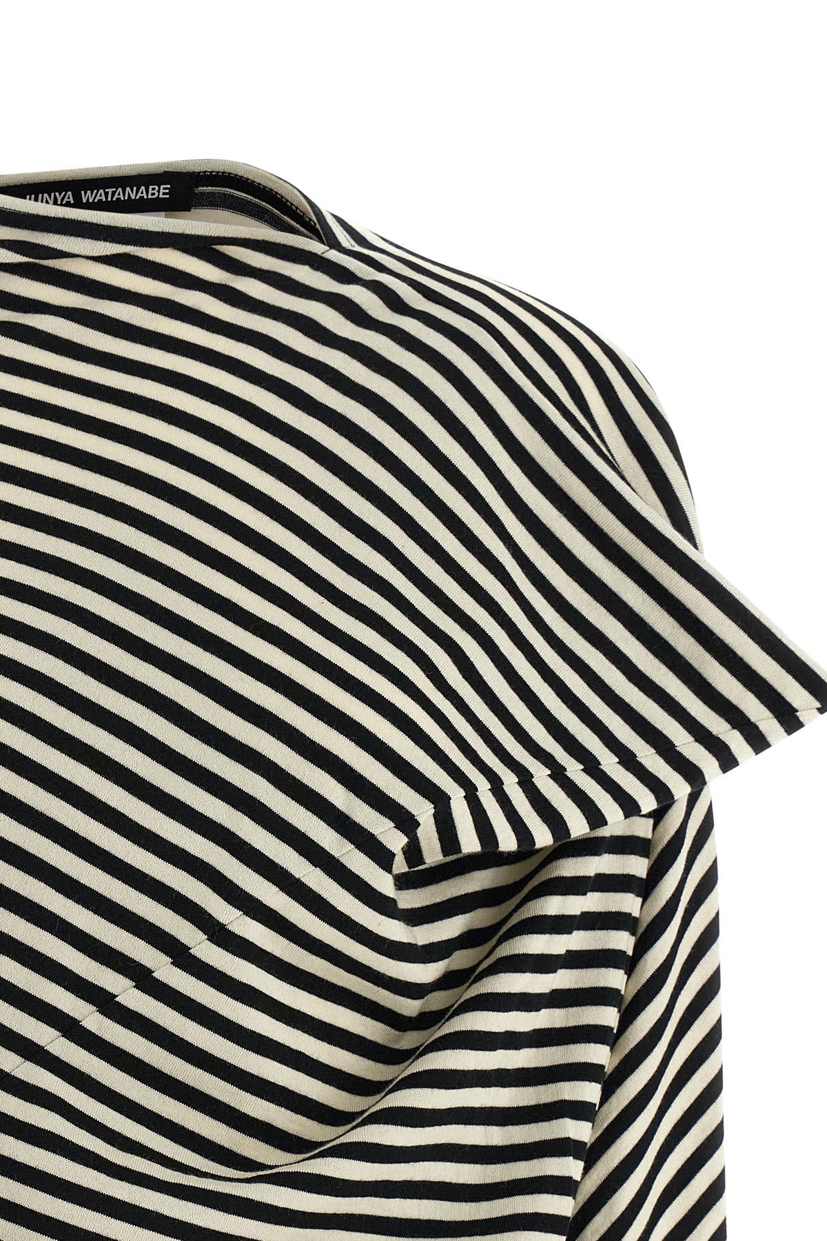 Junya Watanabe Asymmetrical Hem Sweater In Multi