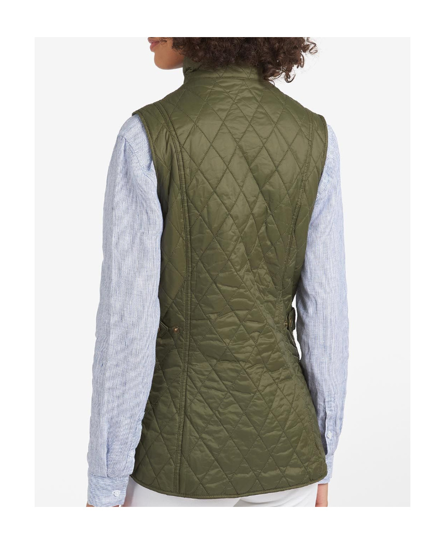 Barbour Core Essentials Otterburn Quilted Vest In Green