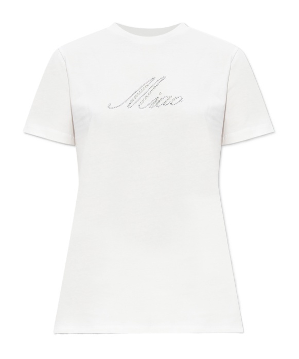 Blumarine Rhinestone-embellished T-shirt
