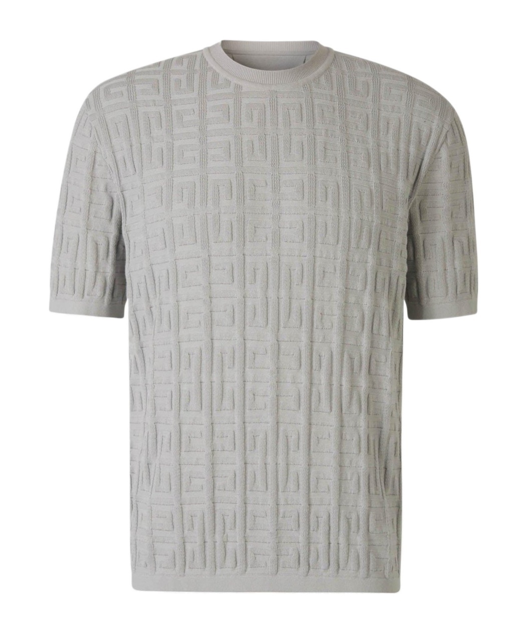 Givenchy Logo Knit Sweater In Gray