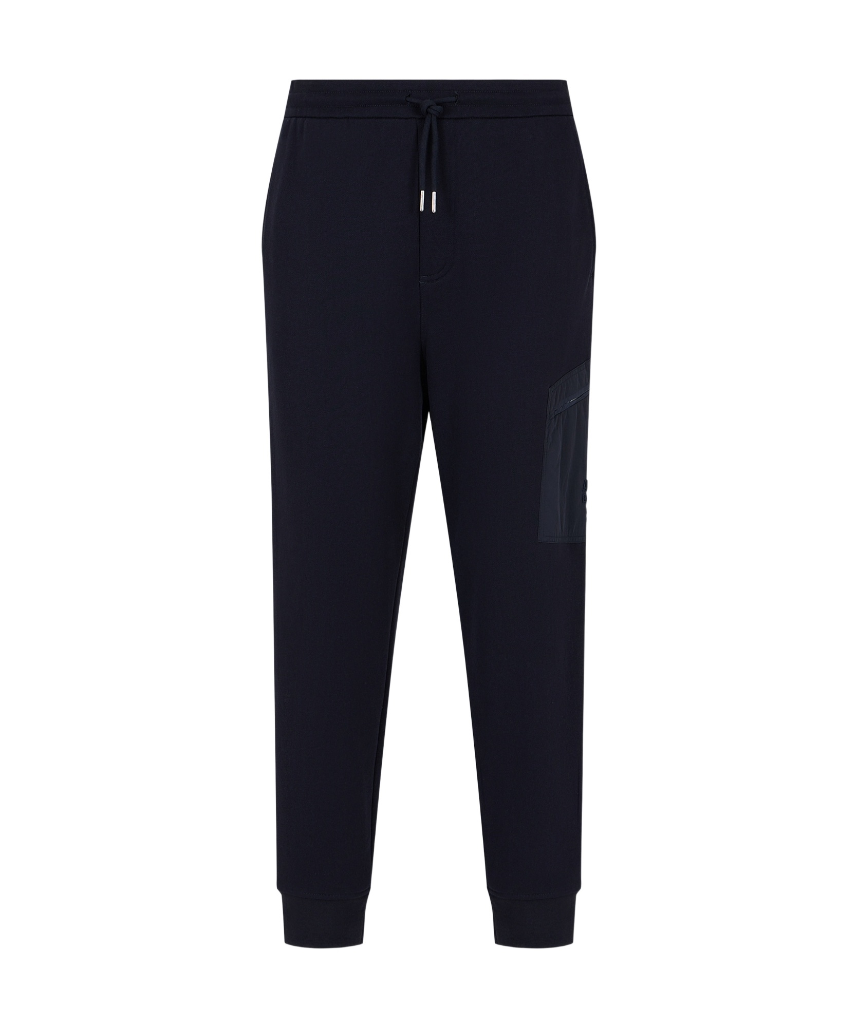 Armani Exchange Lace Up Sweatpants In Black