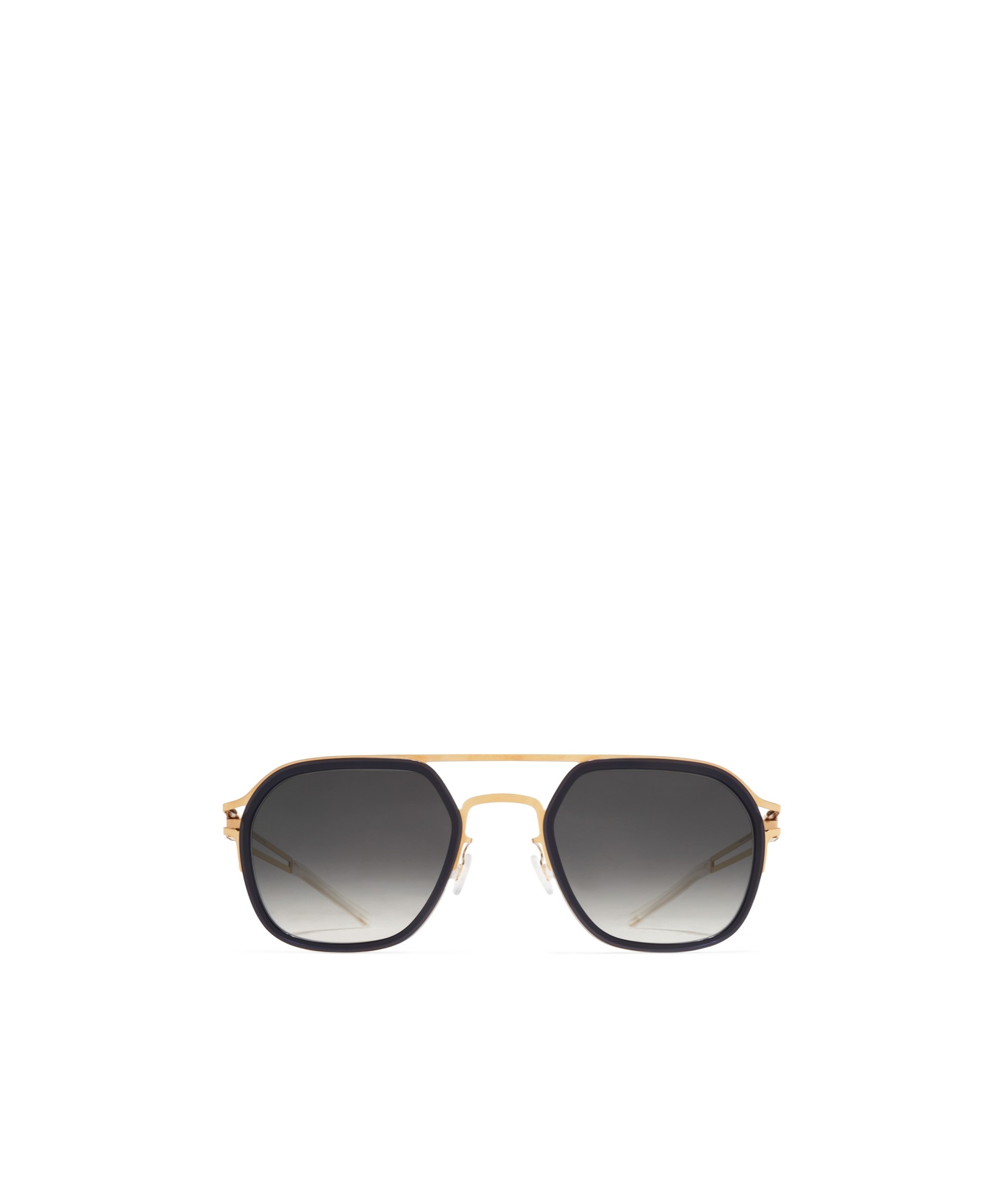 Mykita Leeland Geometric-frame Sunglasses In Black