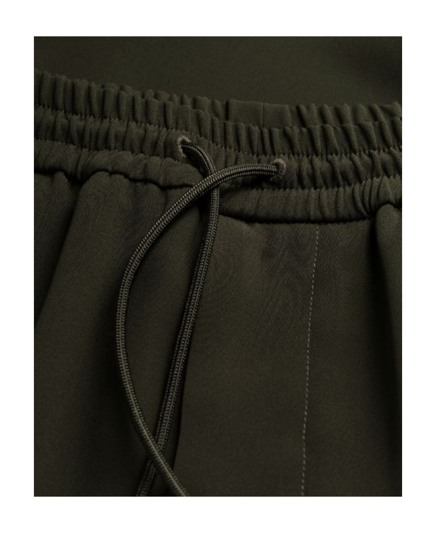 Alexander Mcqueen Drawstring Track Pants In Green