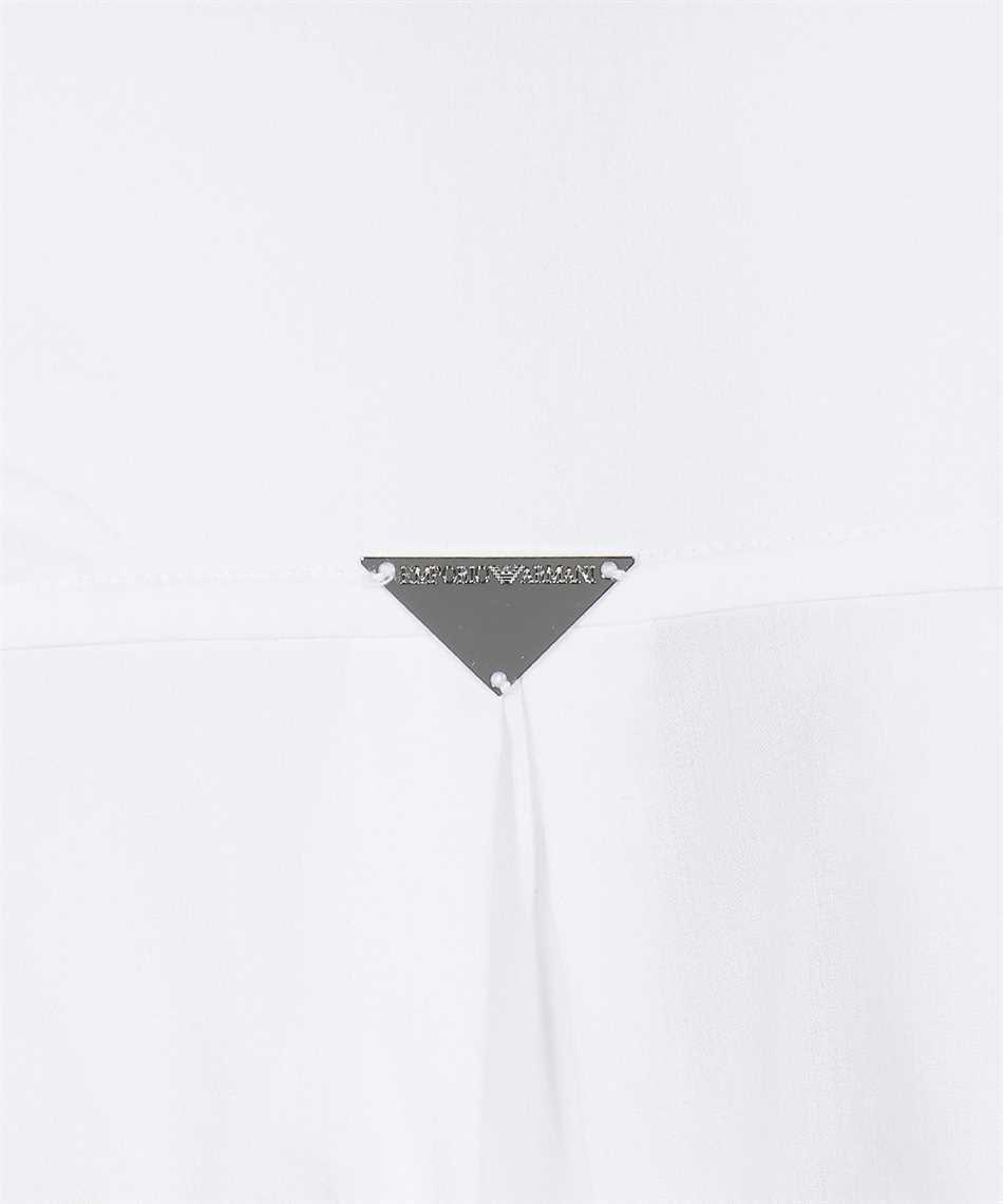 Emporio Armani Long Sleeved Dress In White
