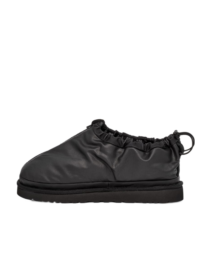 Shop Ugg Tasman Shroud Zip-up Slippers In Black