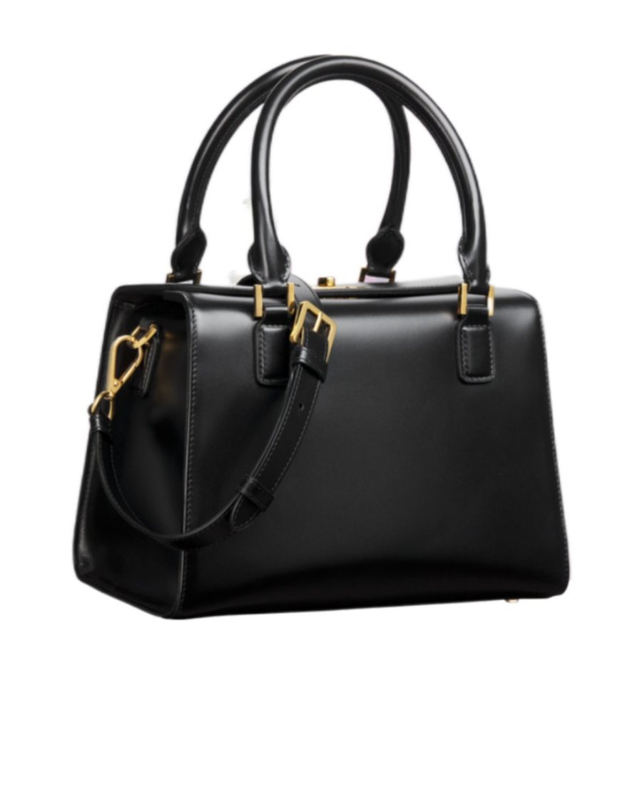 Dior Medium Adjustable Shoulder Strap Single Shoulder Bag In Black
