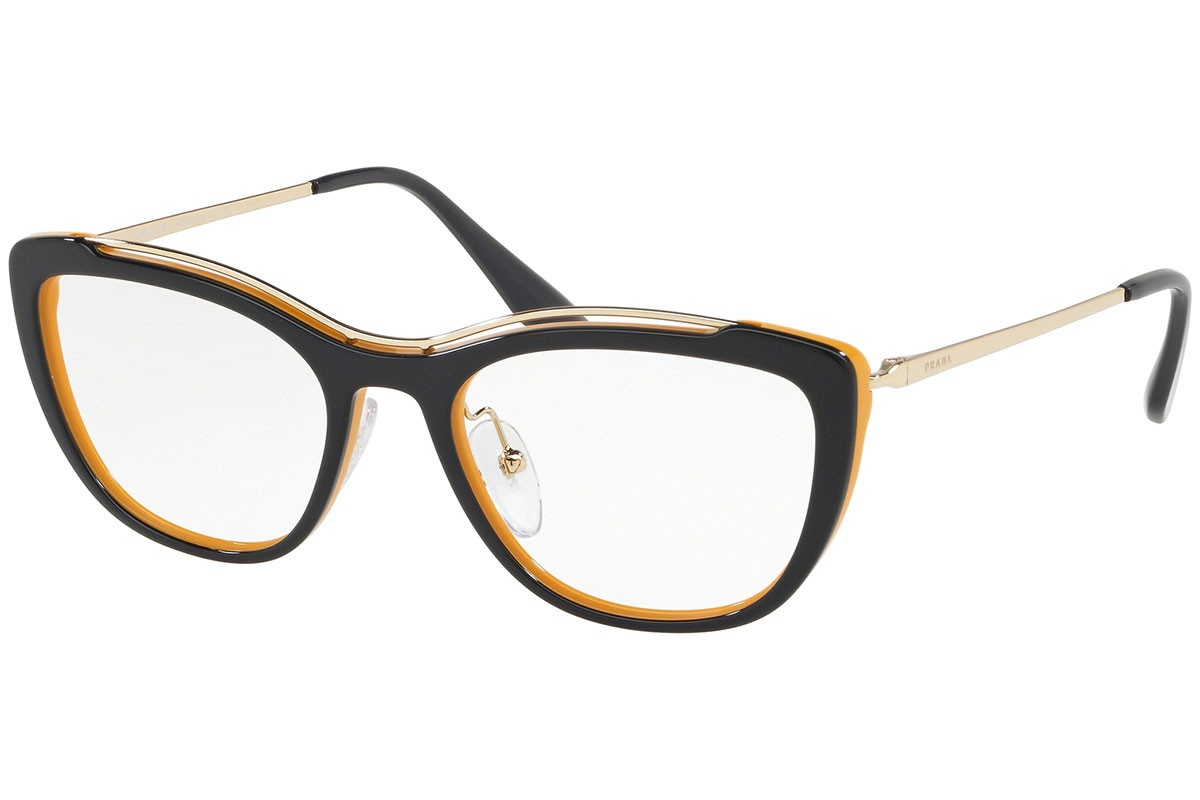 Prada Logo Flat Mirror In White