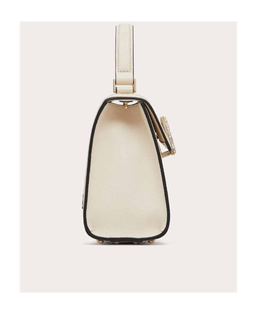 Valentino Logo-plaque Tote Bag In White