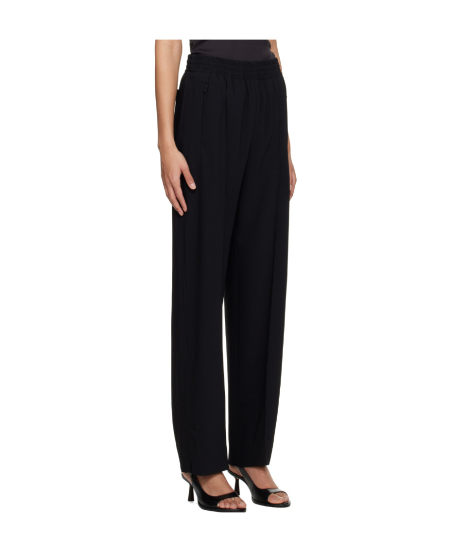 Shop See By Chloé City Fluid Casual Pants In Black