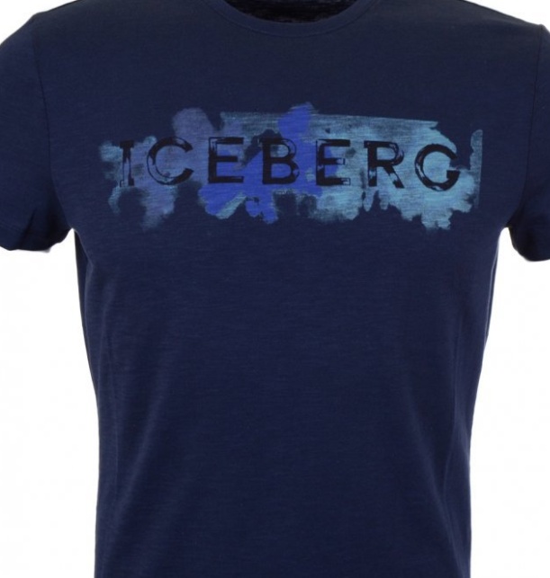 Iceberg Printed T-shirt In Black