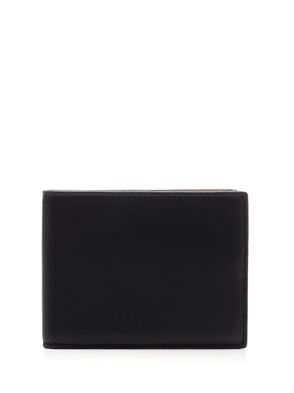 Common Projects Logo Stamp Billfold Wallet In Black