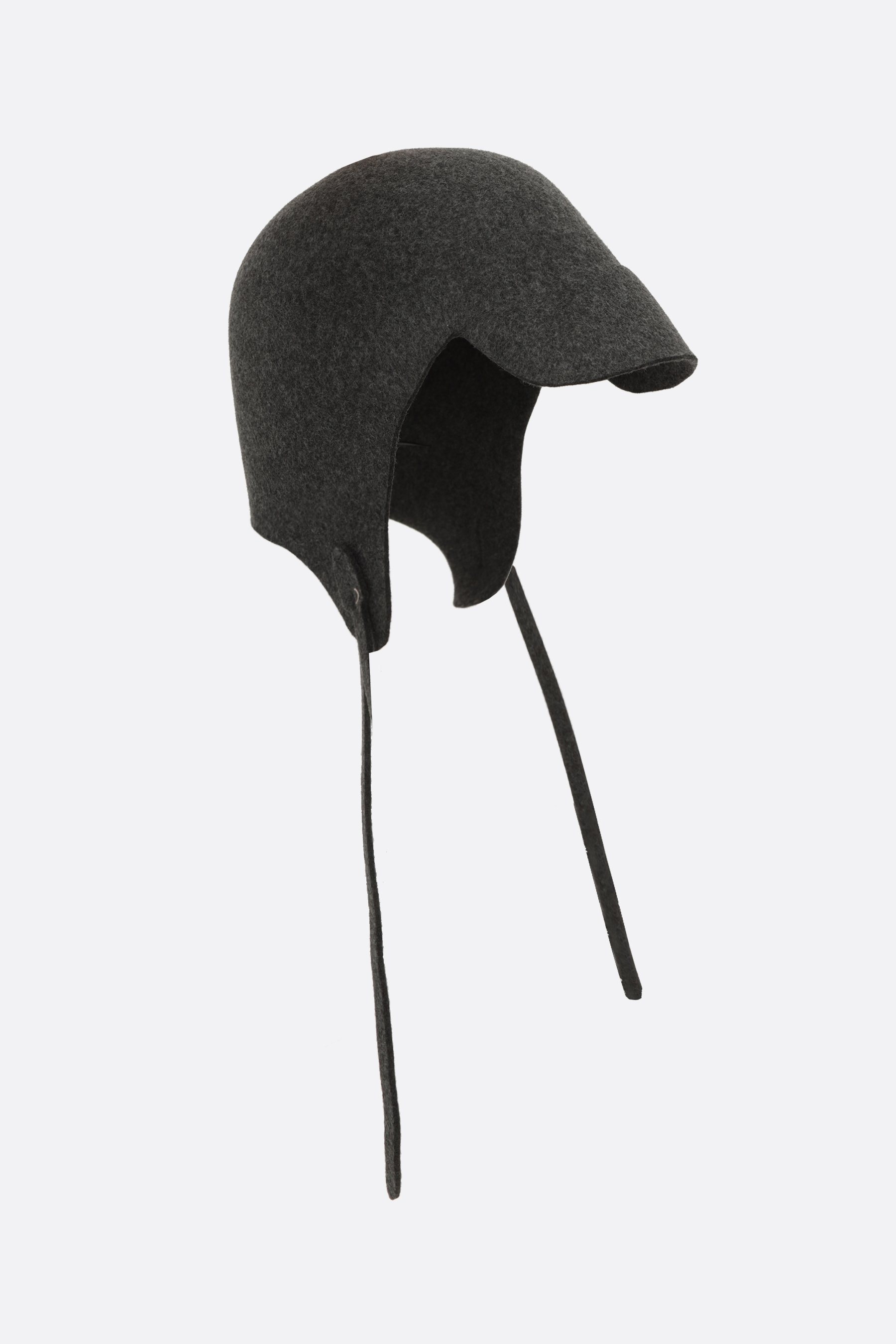 Miu Miu Self-tie Hat In Black