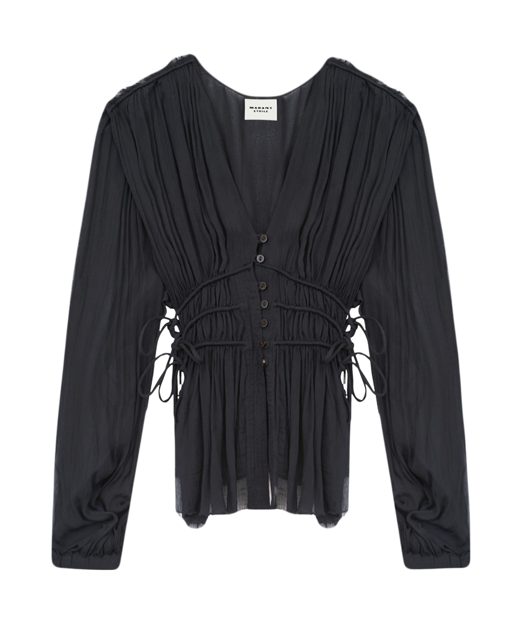 Isabel Marant Étoile Axeline Top In Black