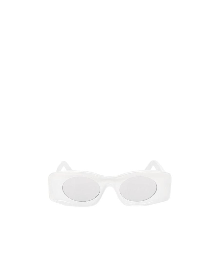 Loewe Logo Sunglasses In White